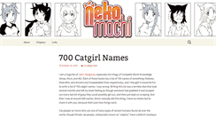 Desktop Screenshot of neko-machi.com
