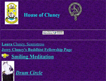 Tablet Screenshot of cluney.neko-machi.com